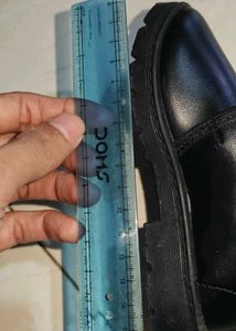 BINNY kids Black School Shoe