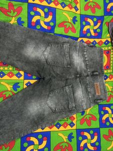 Grey Denim Jean's