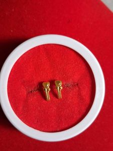 Gold Stud Earrings 18crt