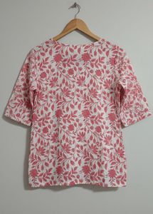 Floral Print short kurti
