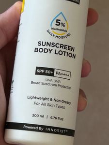 Sunscoop sunscreen, body lotion