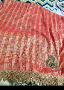 Party Saree Without Blouse
