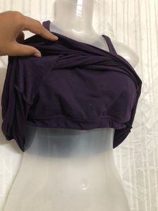 Purple Sleeveless Top