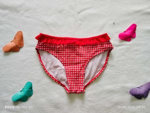 Red Checkered Panties