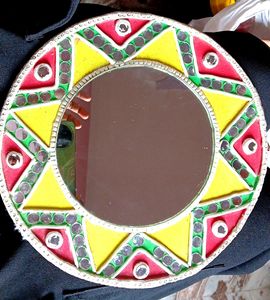 Mirror Lippan Art