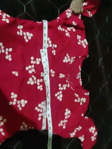 Red Daily Wear Kurta