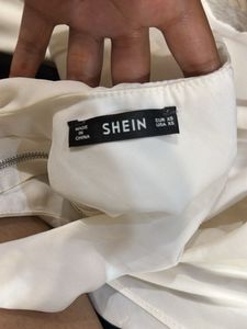White Shein Halter Top