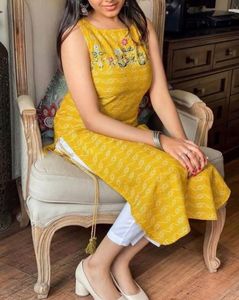 Yellow Kurti (M) Size