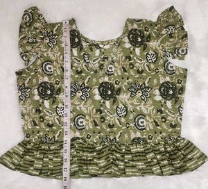 Floral Crop Top