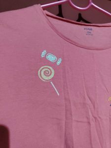 Pinteresty Candy Print Full Sleeve T-shirt