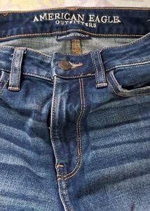 Distressed American Eagle Jeans
