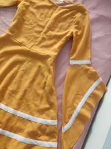 Mustard Flare Dress