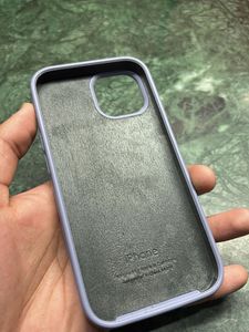 iPhone 15 Silicon Case Light Blue