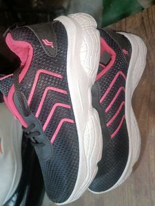 Black &amp; Pink 'Footox' Sneakers