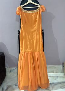 Customized Orange Gown 🍊🍊