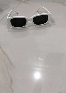White Frame Sunglasses