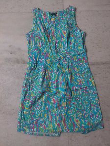 Vibrant Sleeveless Dress