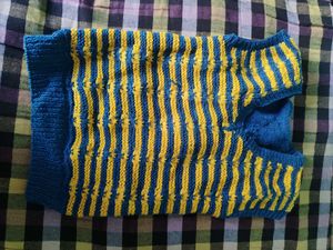 Striped Knit Sweater