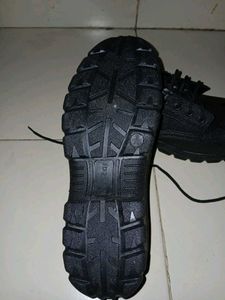 Leather Safety Shoes, Size 9