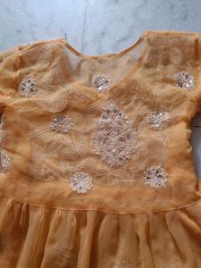 Mirror Work Short Kurti
