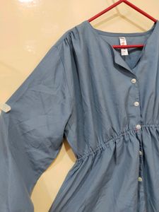 Blue Short Top