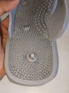 Grey Flip Flops