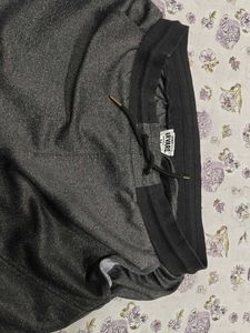 Men's Grey Joggers with Zippers