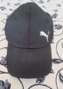 Puma Unisex Sports Cap Black And White Combo