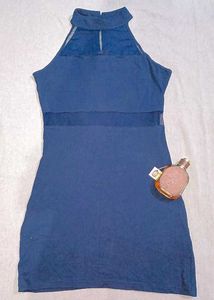 Myntra Blue Bodycon Dress 👗