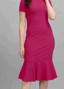 Mid Length Bodycon Women Dress