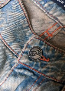 Vintage Light Wash Flare Jeans