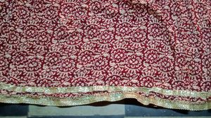 Maroon Floral Print Kurta