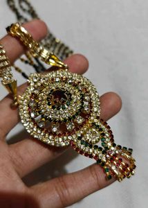 Rhinestone Pendant Mangalsutra