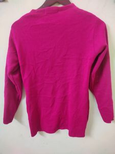 Pink Sparkle Knit Sweater (Women's)