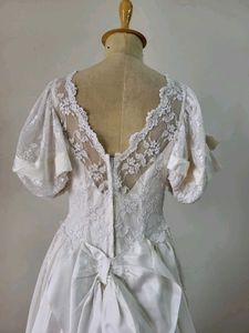 Vintage Lace Wedding Gown