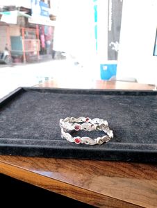 Fancy Bangles Pairs Pure Silver (Wt: 39.86)