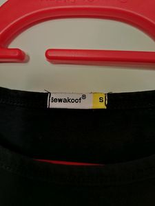 Black Top From Bewakoof