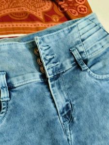 Stylish Light Blue Denim Jeans
