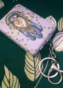 Vintage Silver Compact Mirror