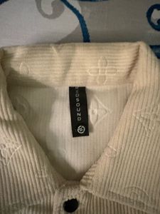 mens jacket with louis vitton print on it