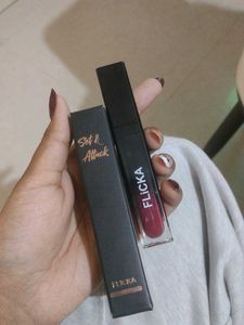 Set And Attack Flicka Liquid Lipstick.