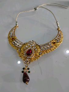 Red Golden Necklace
