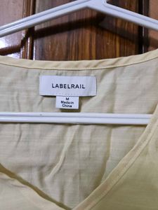 Cute Lemon Ruffled Top