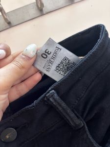Black Denim Jeans