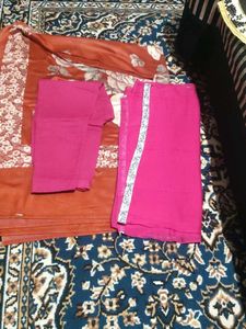 Elegant Printed pure cotton suit set