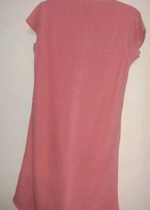 Elegant Coral Pink Kaira Dress