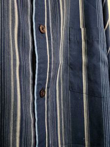 Striped Blue Shirt