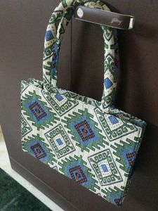 Women&#39;s Cotton Multicolor Tote Bag for Office