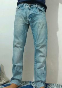 Light Wash Denim Jeans