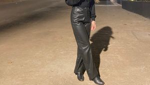 Black Leather Pants